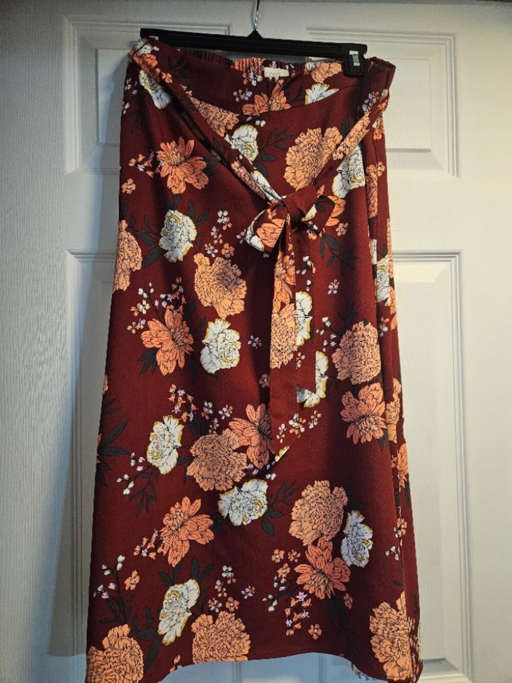Loft Outlet A-line Multicolor Skirt